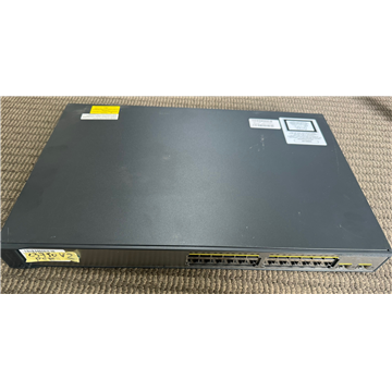 Cisco WS-C3750-24PS-S 24-Port POE 1U Off-lease